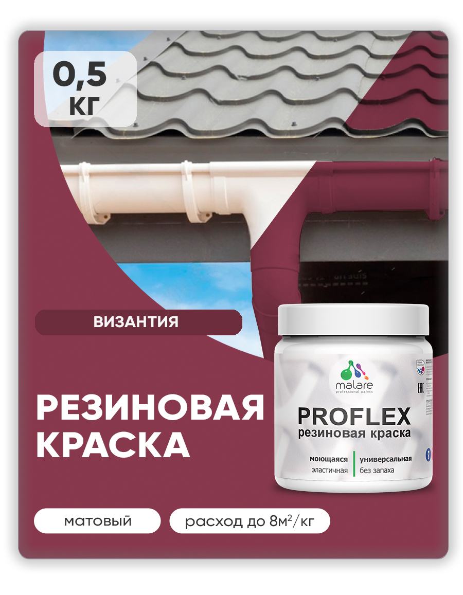 Акриловая универсальная краска Malare PROFLEX