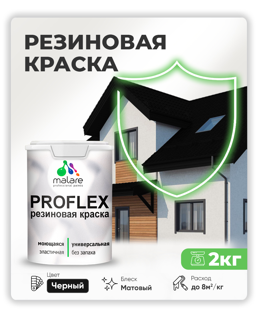 Акриловая универсальная краска Malare PROFLEX