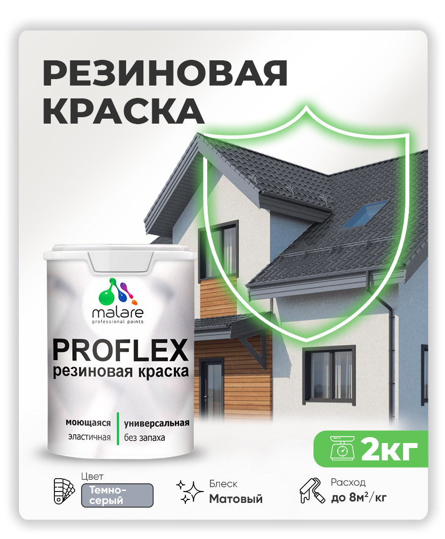 Акриловая универсальная краска Malare PROFLEX