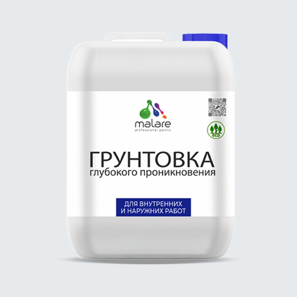 Акриловая грунтовка глубокого проникновения Malare