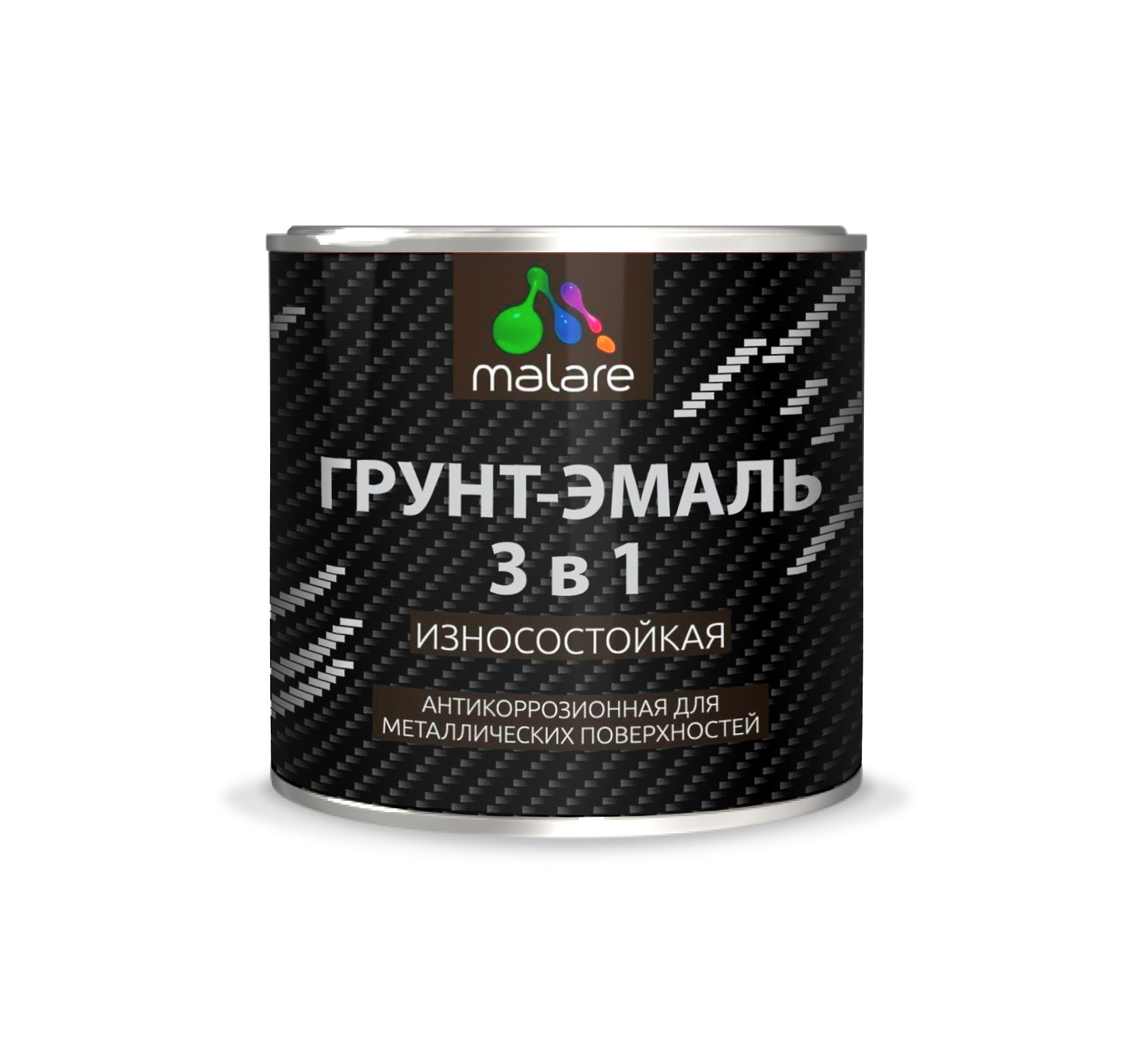 Акрил-уретановая грунт-эмаль 3 в 1 для металлических поверхностей Malare STRONGCORR