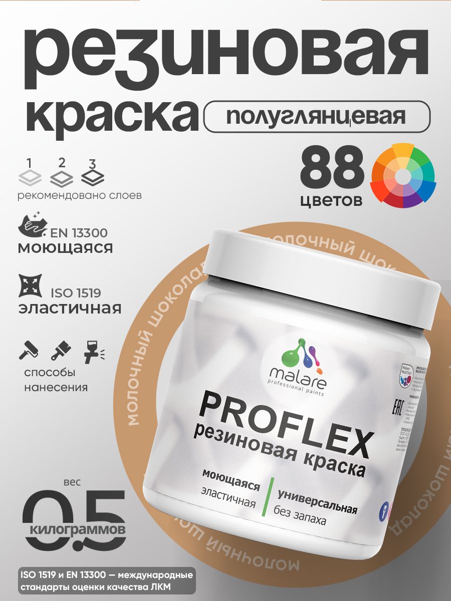 Латексная универсальная краска Malare PROFLEX