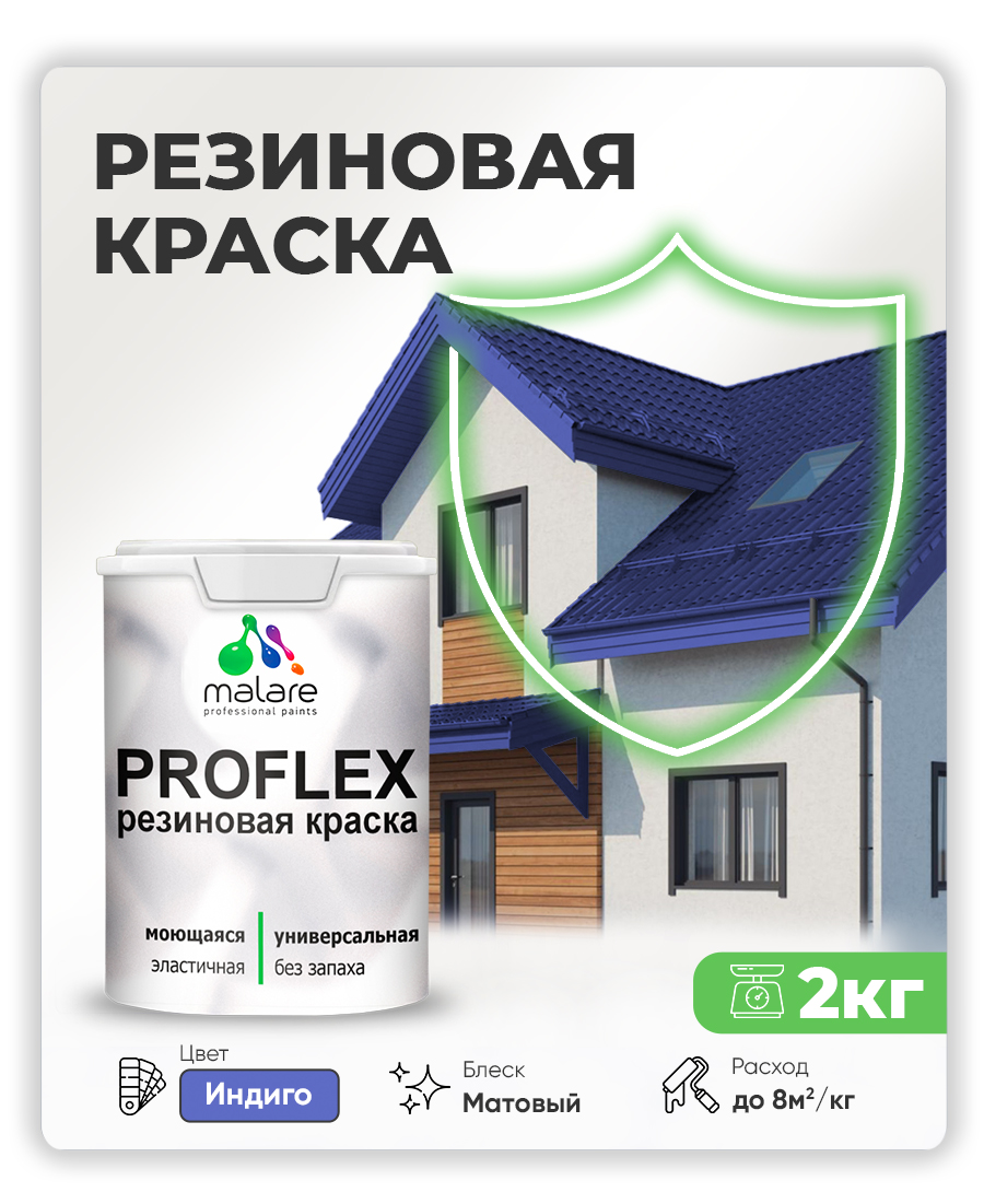 Акриловая универсальная краска Malare PROFLEX