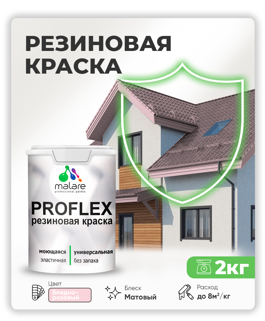 Акриловая универсальная краска Malare PROFLEX