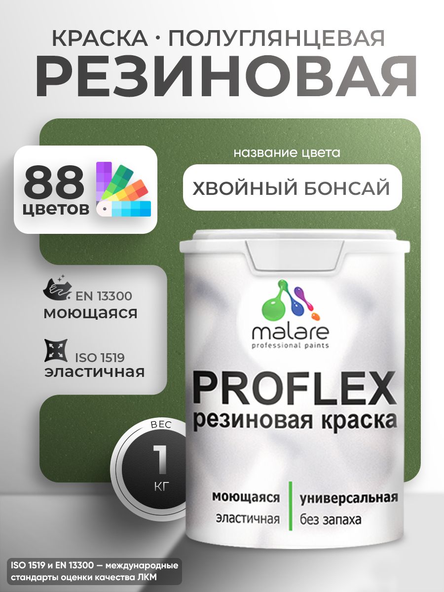 Латексная универсальная краска Malare PROFLEX