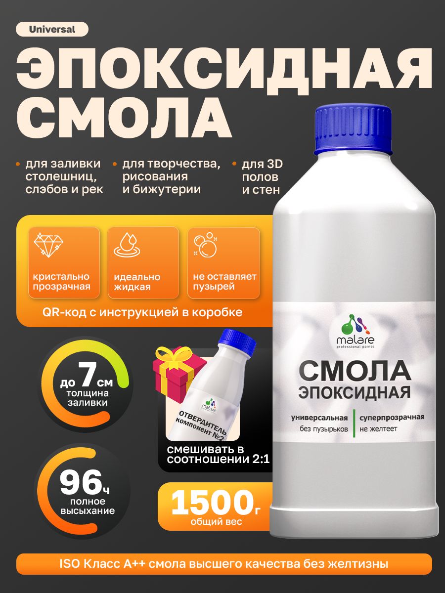 Эпоскидная универсальная смола Malare
