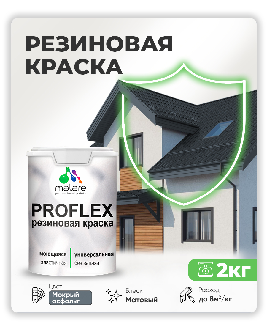 Акриловая универсальная краска Malare PROFLEX