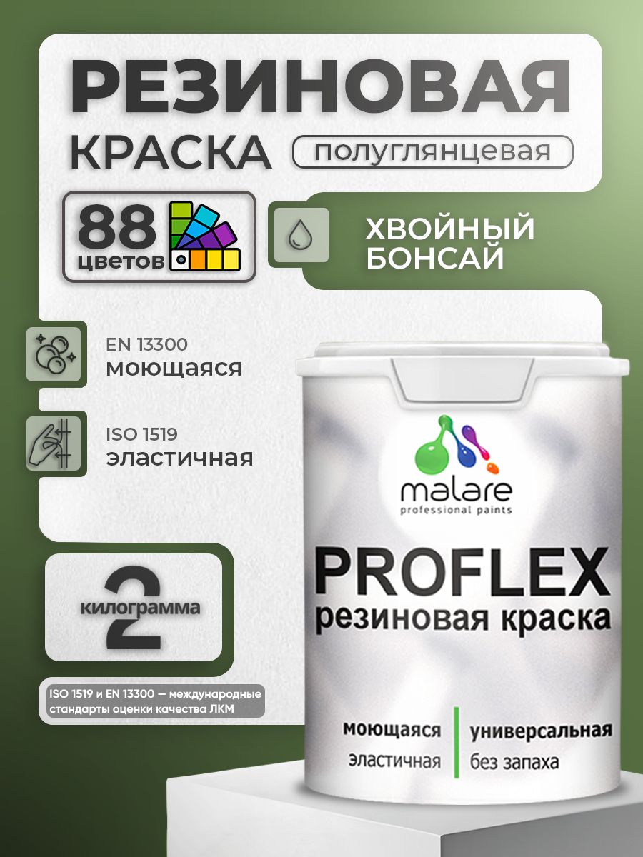 Латексная универсальная краска Malare PROFLEX
