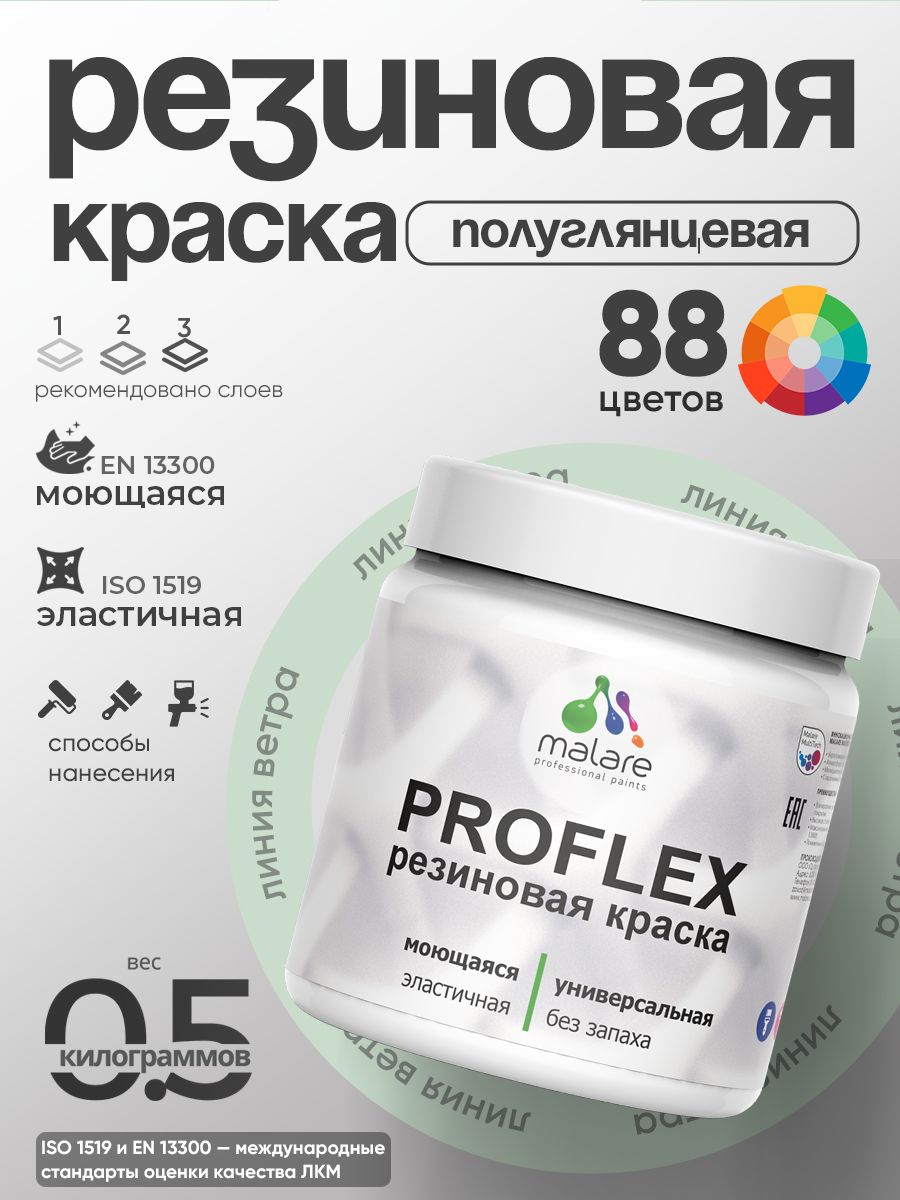 Латексная универсальная краска Malare PROFLEX