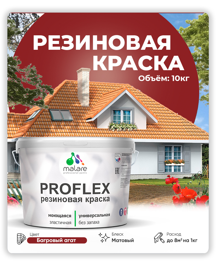 Акриловая универсальная краска Malare PROFLEX