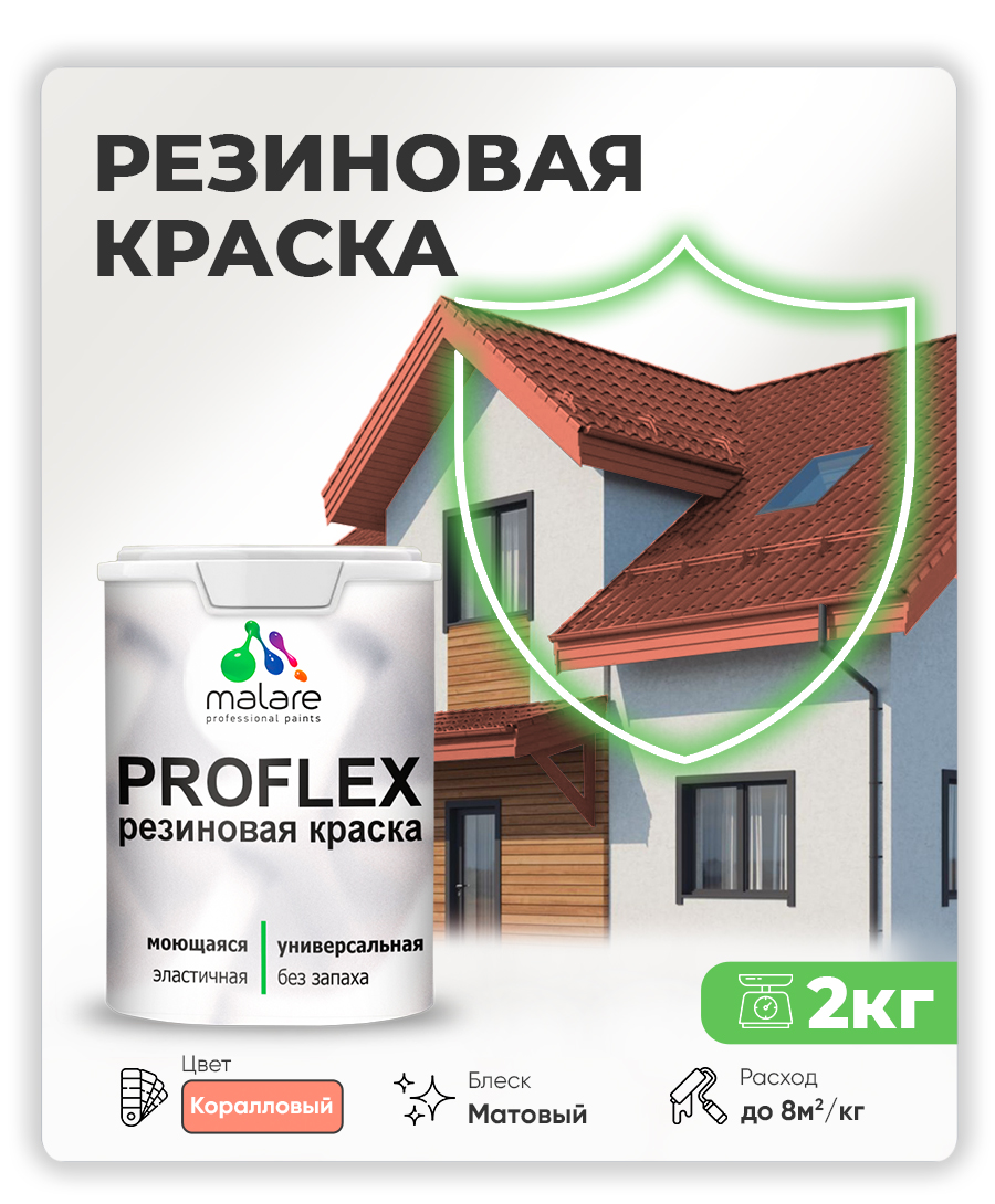Акриловая универсальная краска Malare PROFLEX