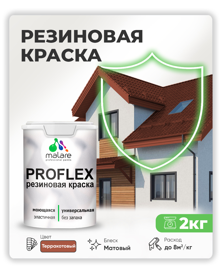 Акриловая универсальная краска Malare PROFLEX