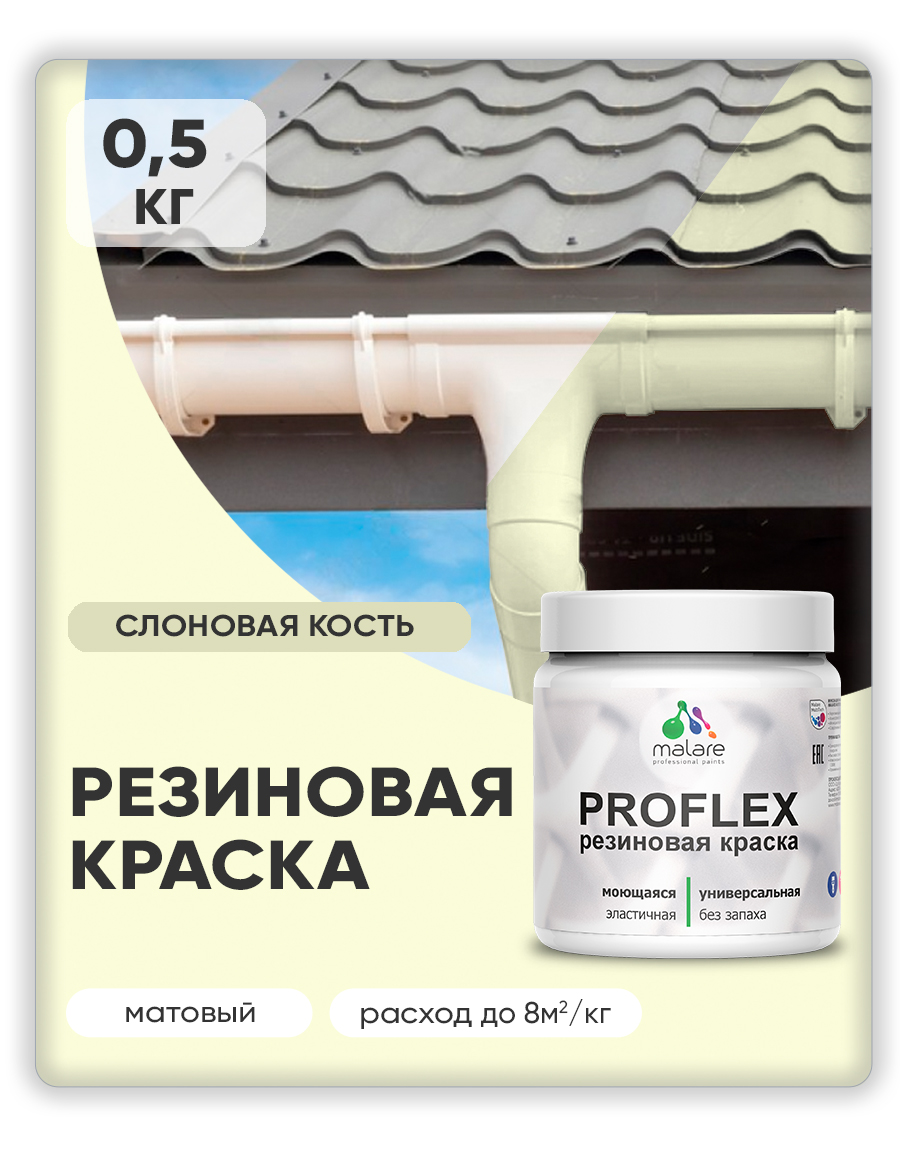 Акриловая универсальная краска Malare PROFLEX