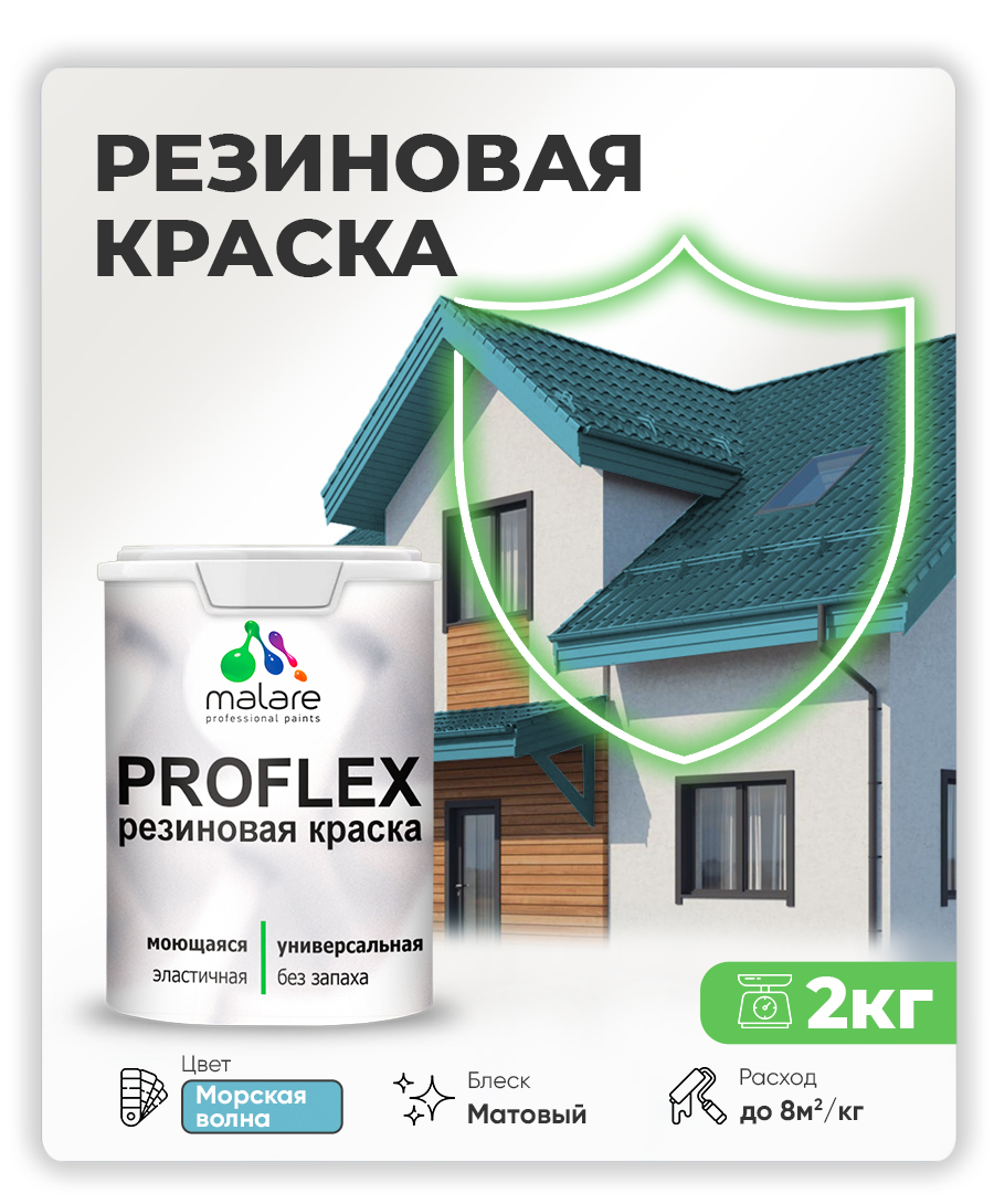 Акриловая универсальная краска Malare PROFLEX