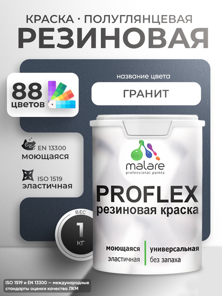 Латексная универсальная краска Malare PROFLEX