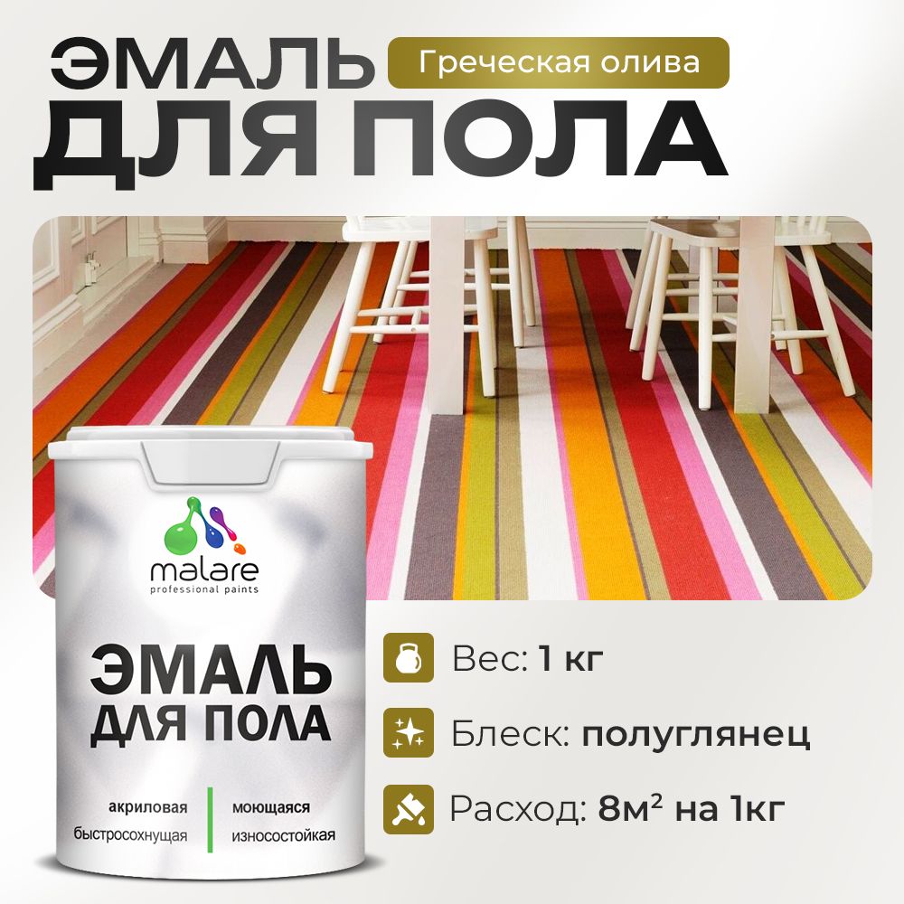 Акриловая эмаль для пола Malare