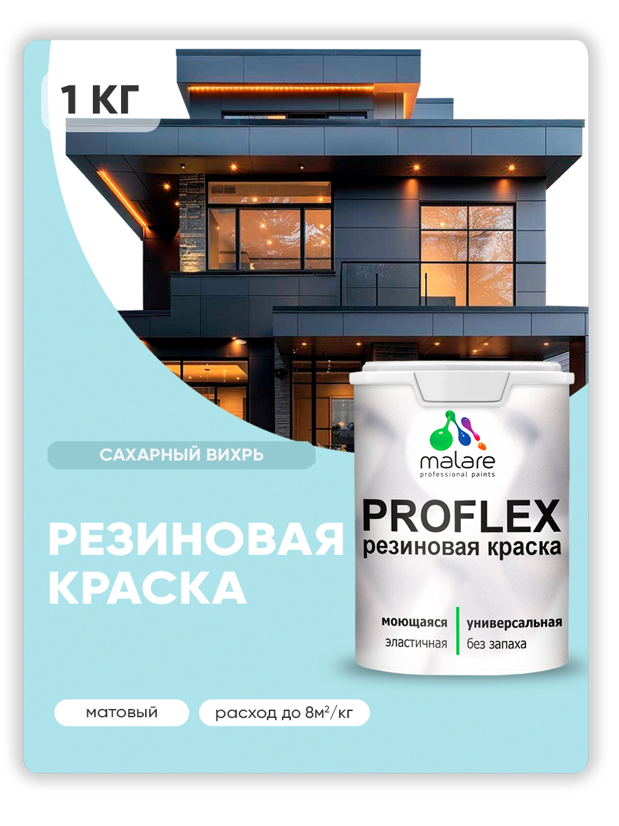 Акриловая универсальная краска Malare PROFLEX