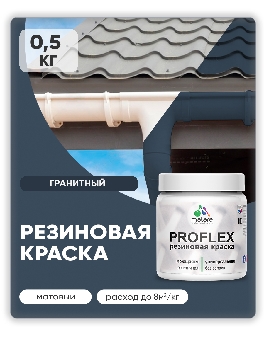 Акриловая универсальная краска Malare PROFLEX