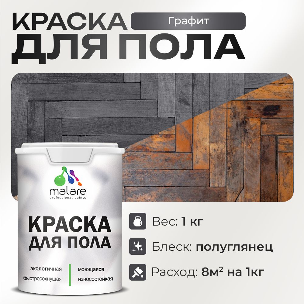 Акриловая краска для пола Malare