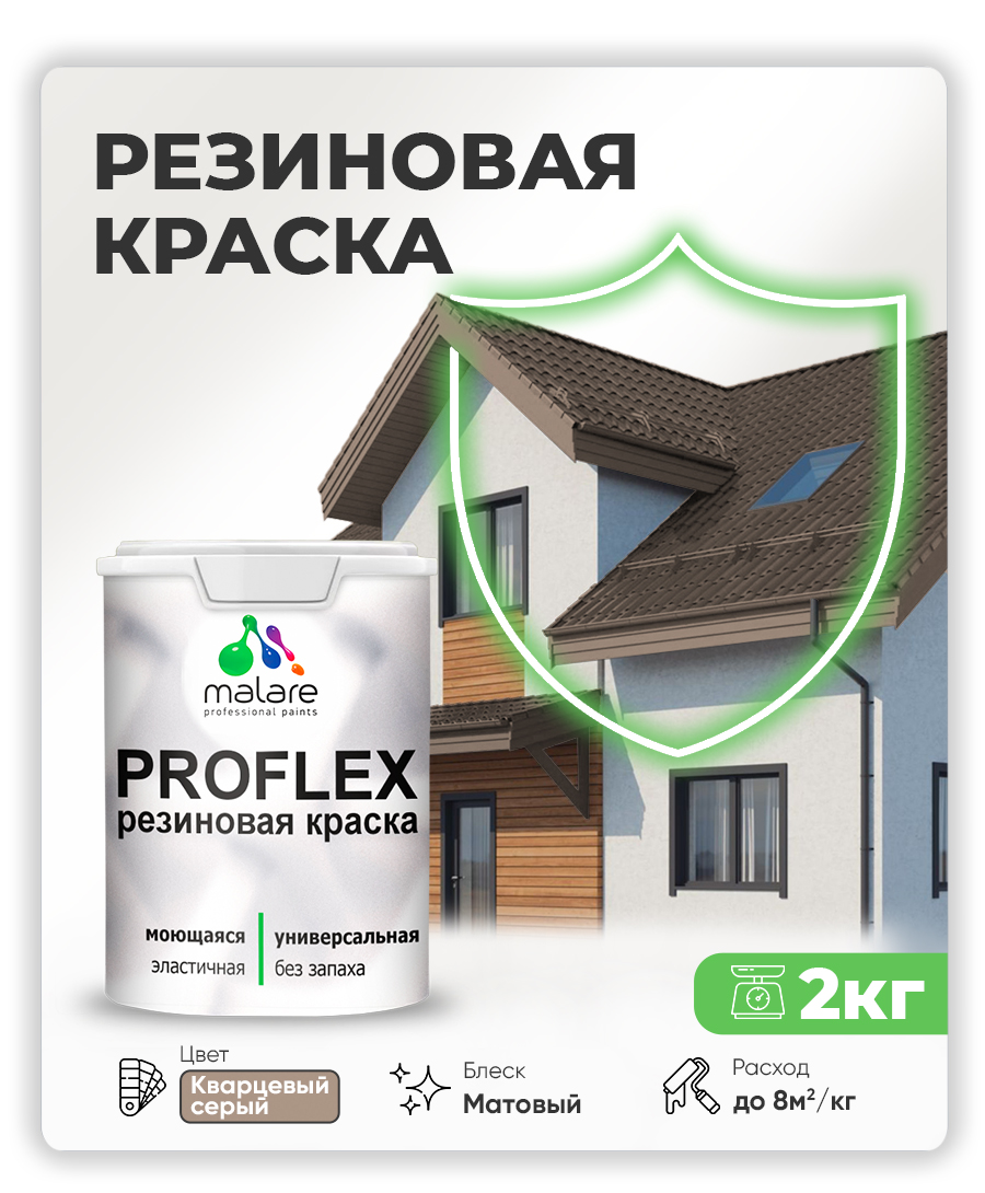 Акриловая универсальная краска Malare PROFLEX