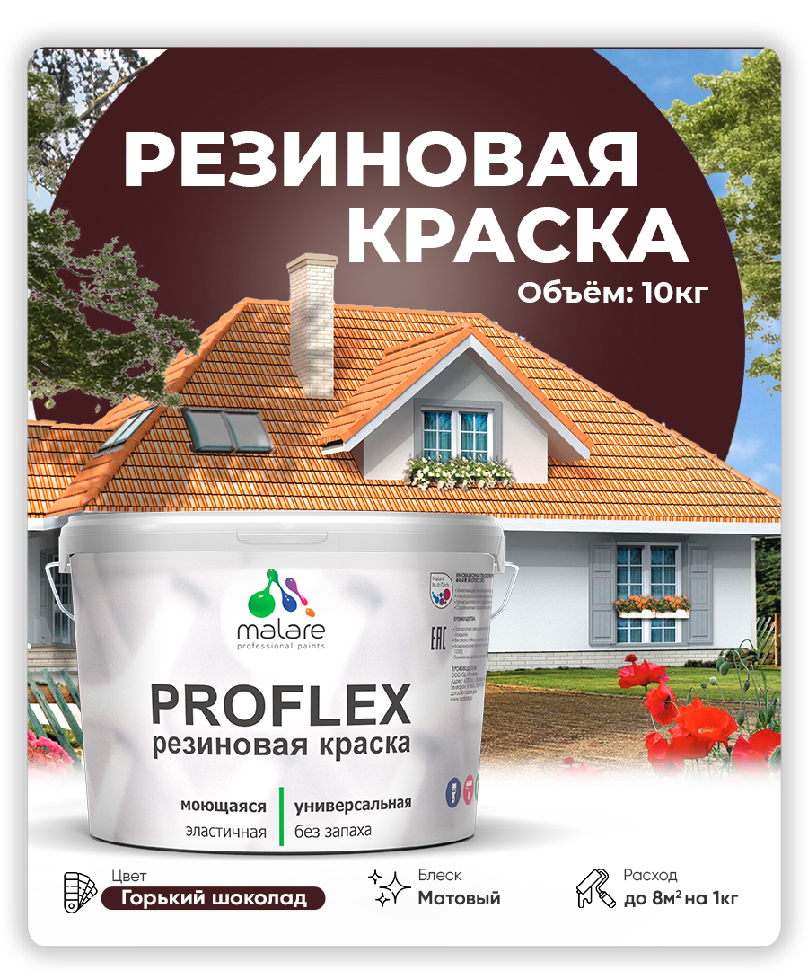 Акриловая универсальная краска Malare PROFLEX