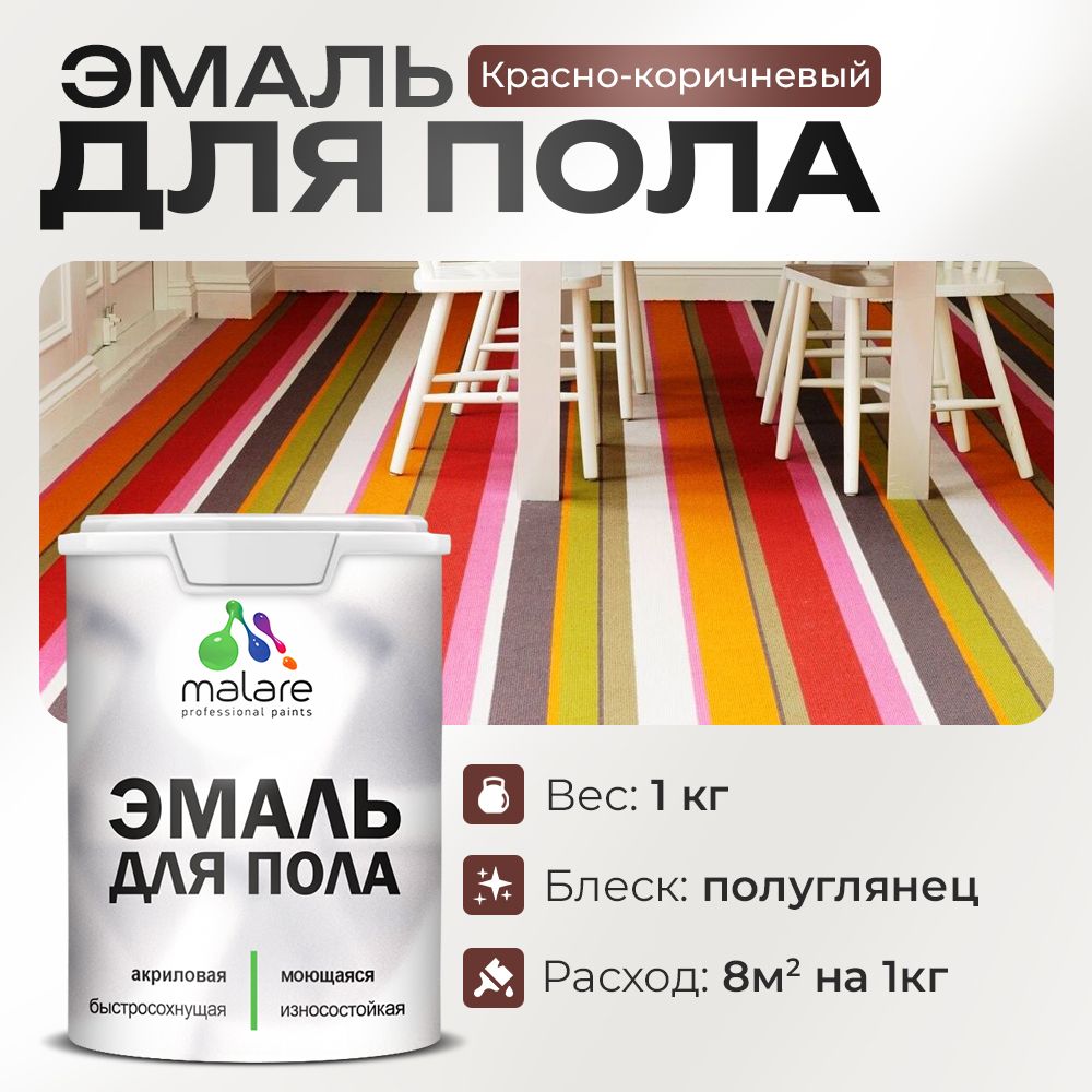 Акриловая эмаль для пола Malare