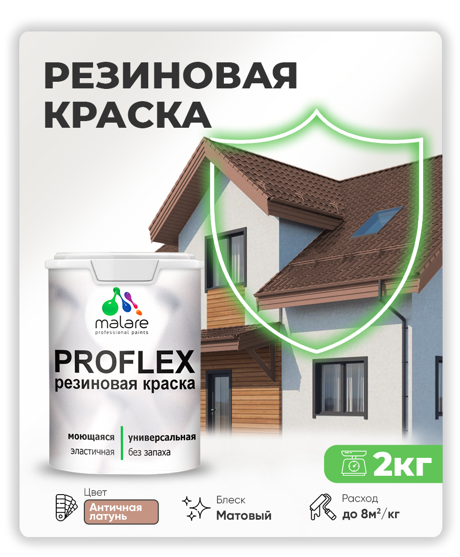 Акриловая универсальная краска Malare PROFLEX