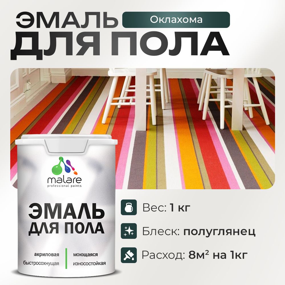 Акриловая эмаль для пола Malare