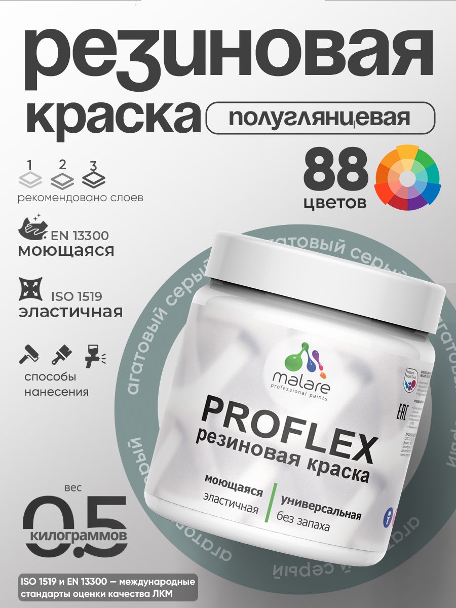 Латексная универсальная краска Malare PROFLEX
