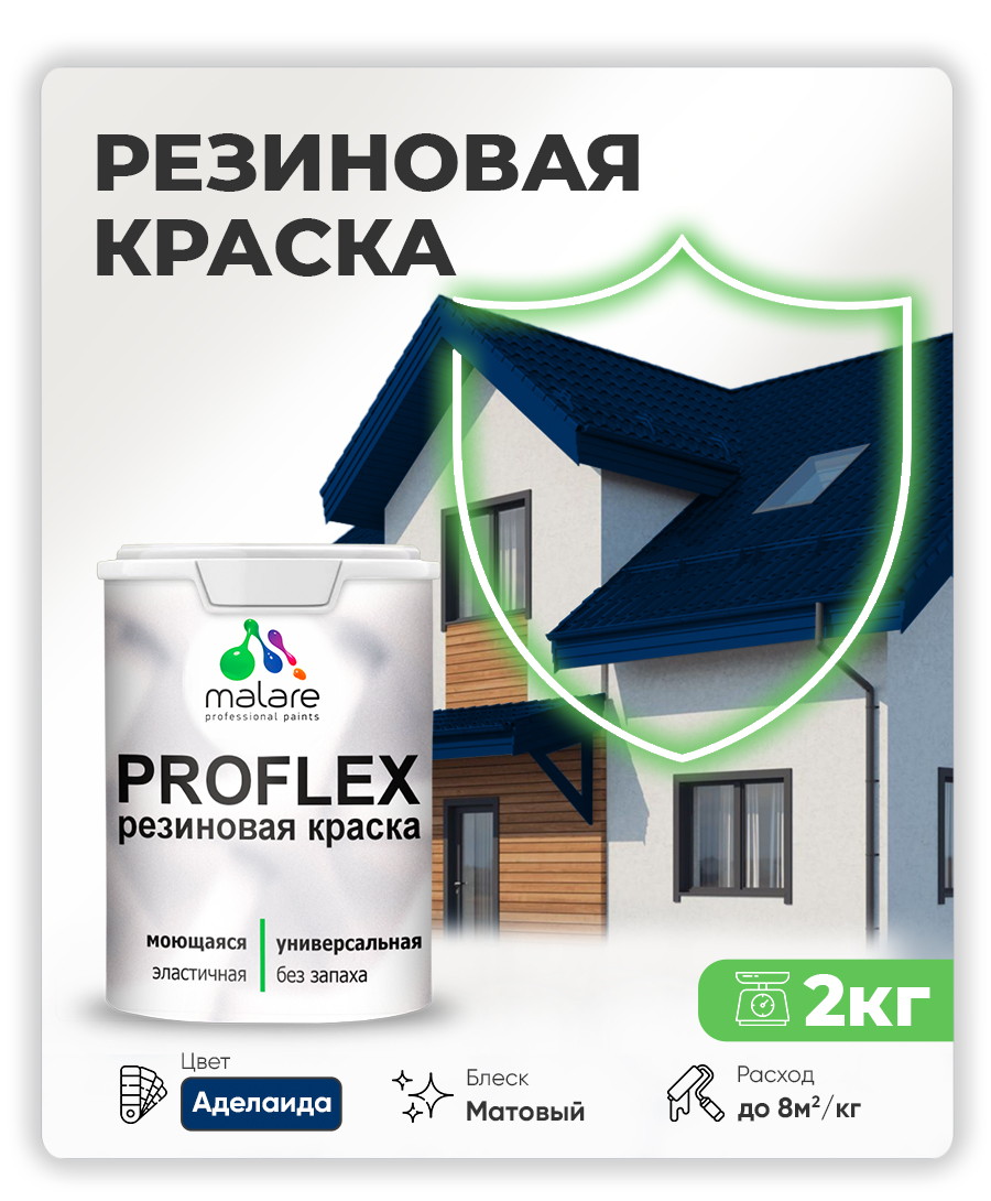 Акриловая универсальная краска Malare PROFLEX