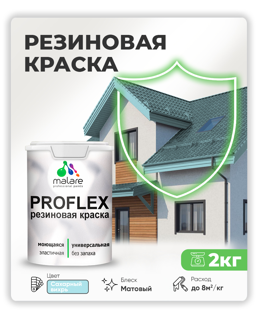 Акриловая универсальная краска Malare PROFLEX