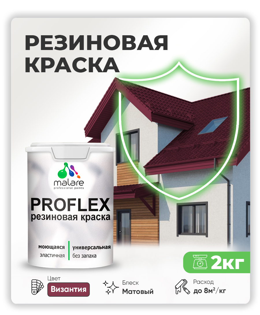 Акриловая универсальная краска Malare PROFLEX