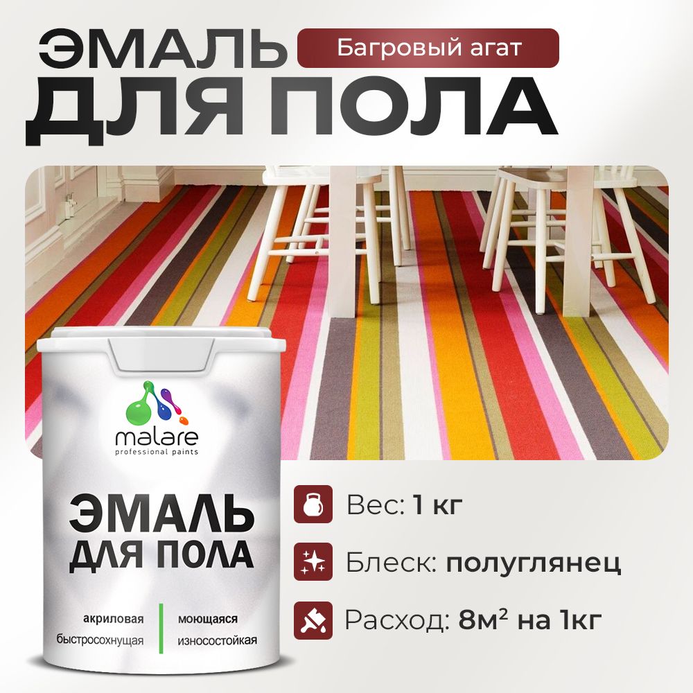 Акриловая эмаль для пола Malare