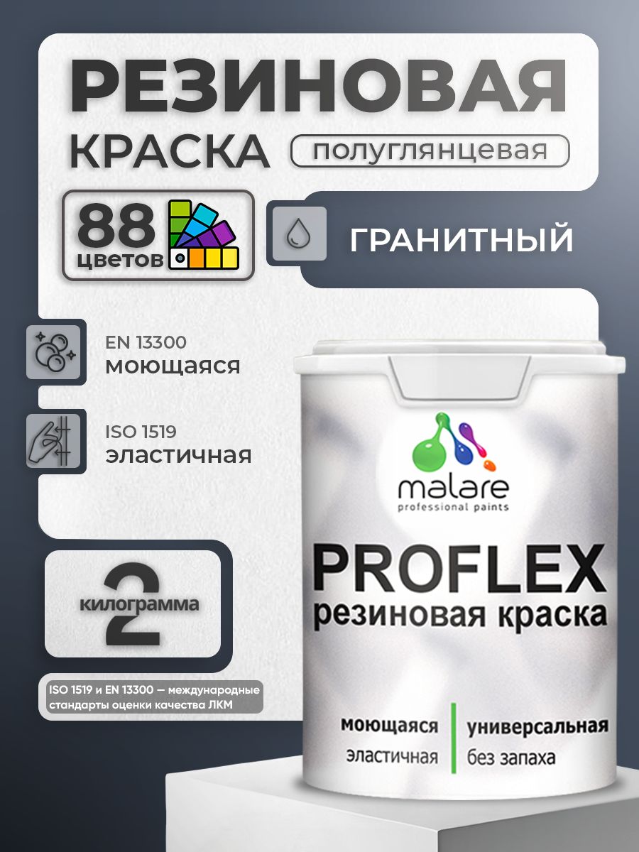 Латексная универсальная краска Malare PROFLEX