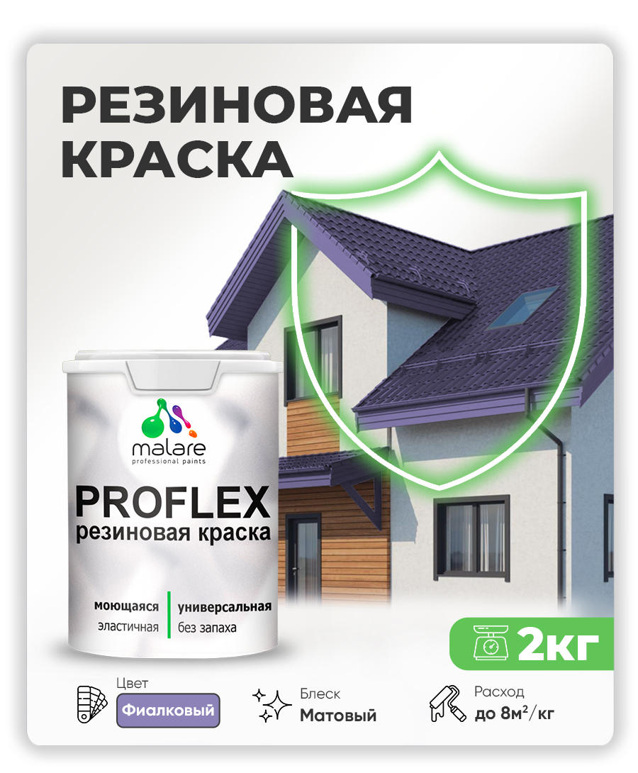 Акриловая универсальная краска Malare PROFLEX