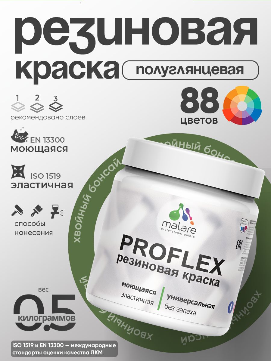 Латексная универсальная краска Malare PROFLEX