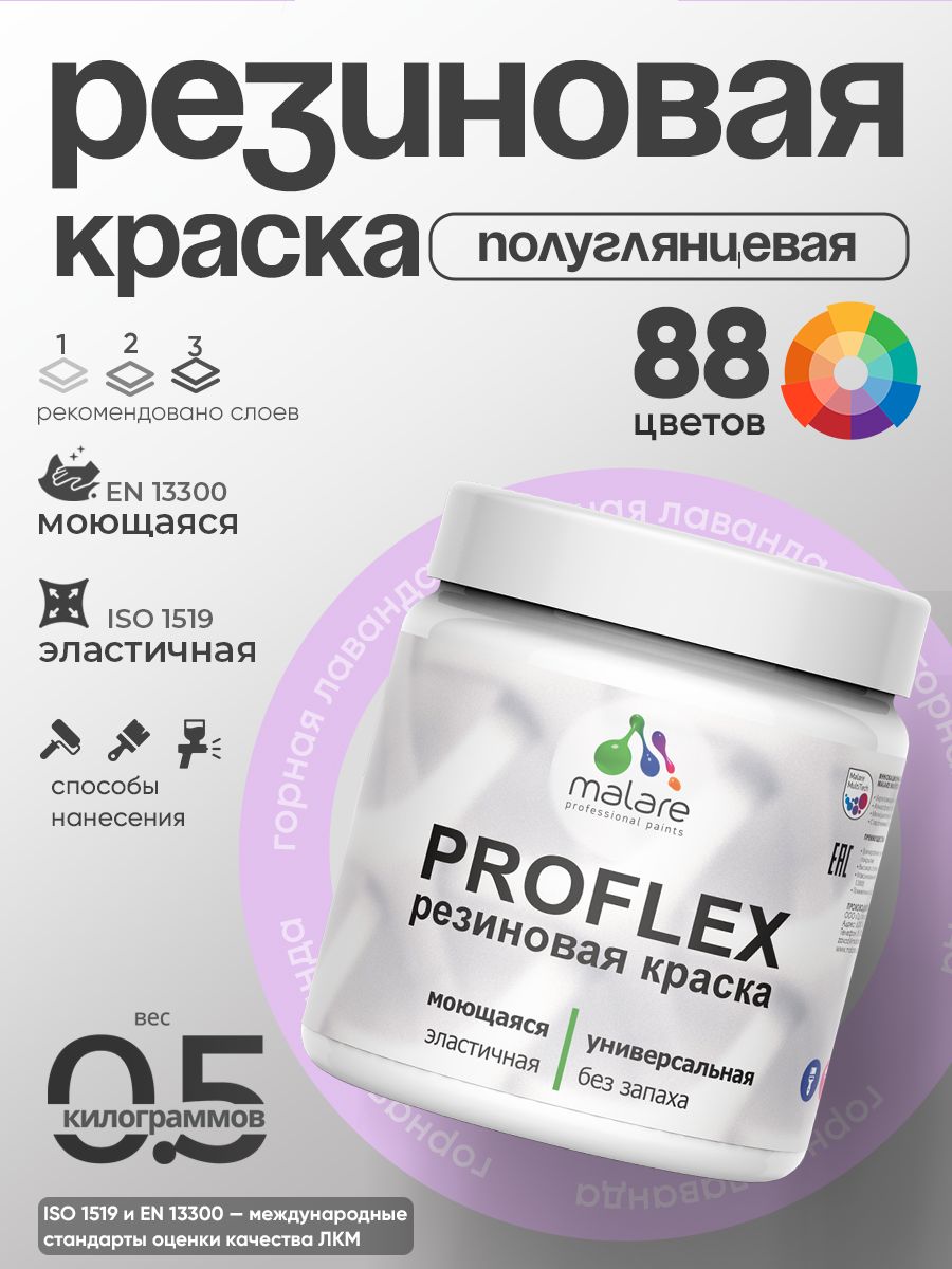 Латексная универсальная краска Malare PROFLEX