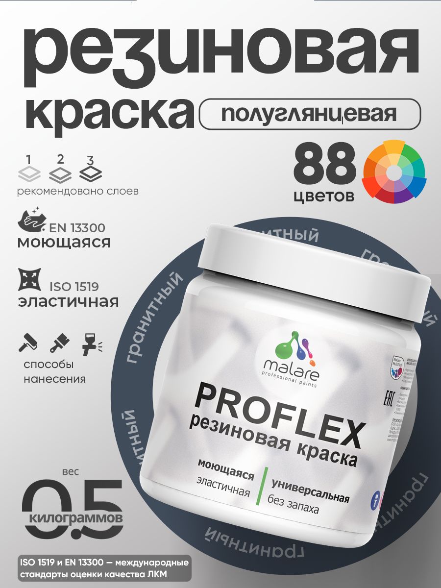 Латексная универсальная краска Malare PROFLEX