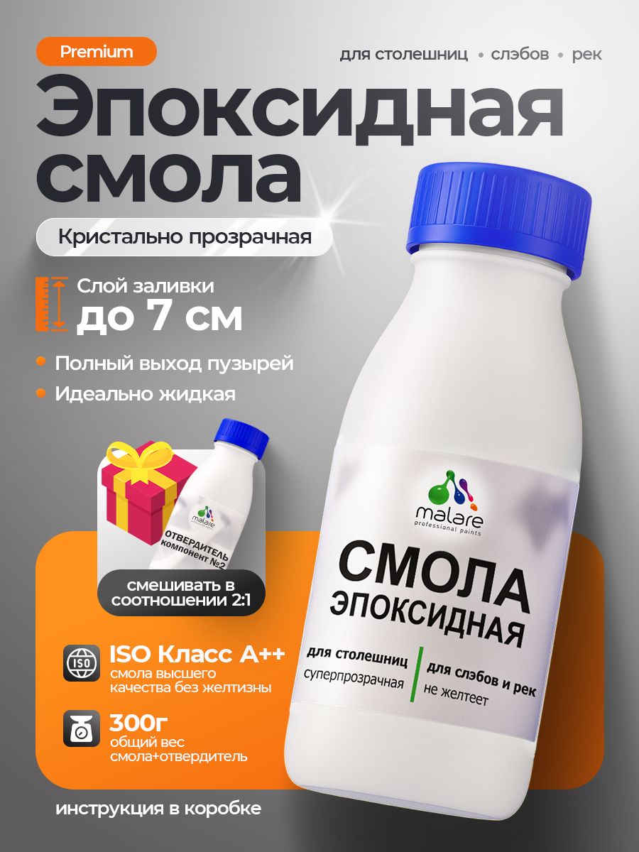 Эпоксидная смола для столешниц Malare