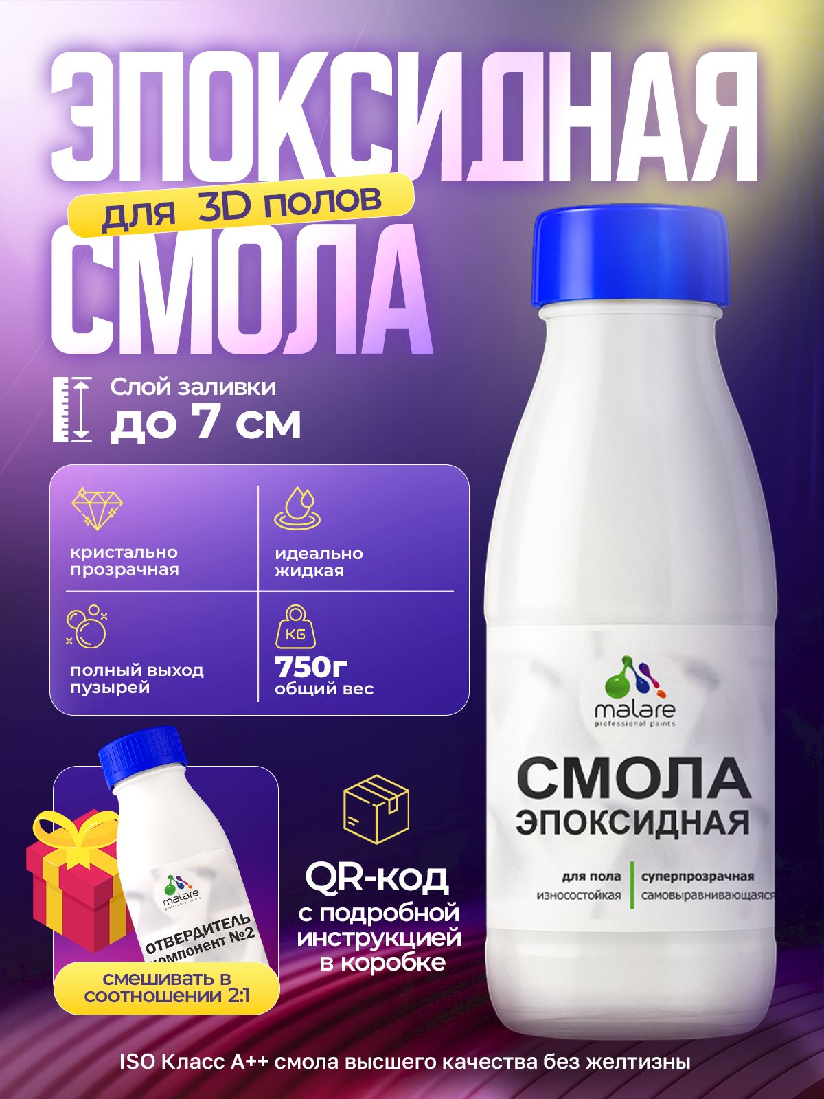 Эпоксидная смола для пола Malare