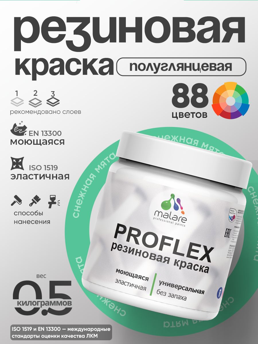 Латексная универсальная краска Malare PROFLEX