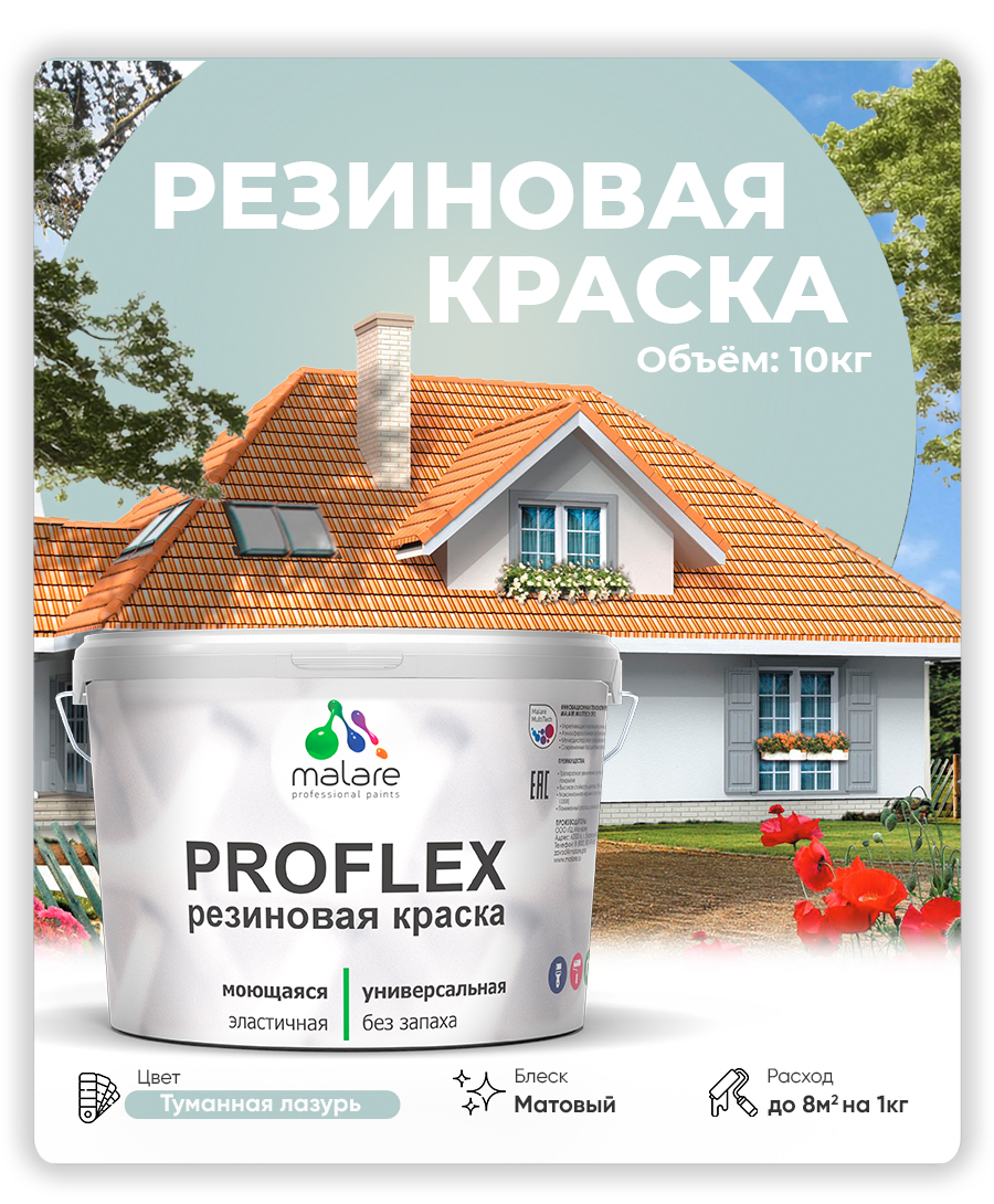 Акриловая универсальная краска Malare PROFLEX