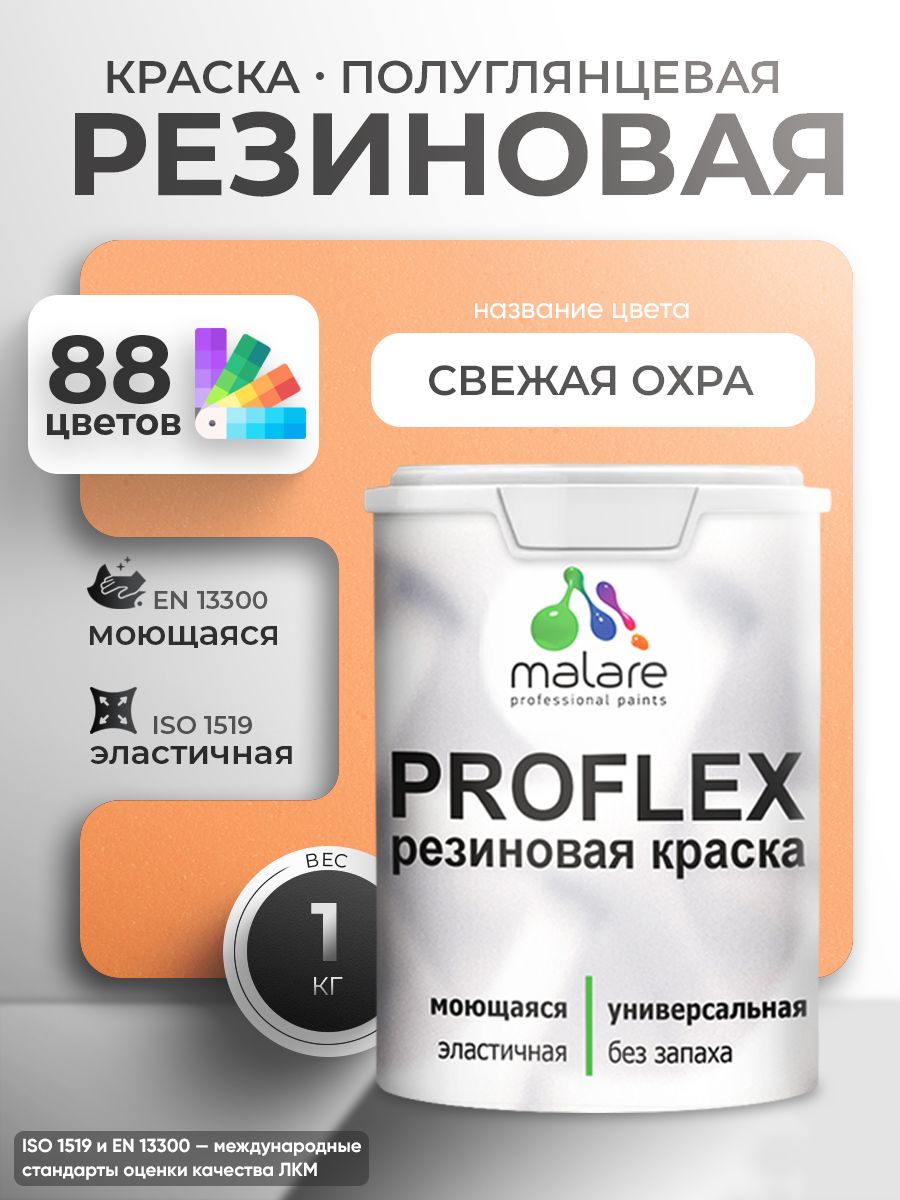 Латексная универсальная краска Malare PROFLEX