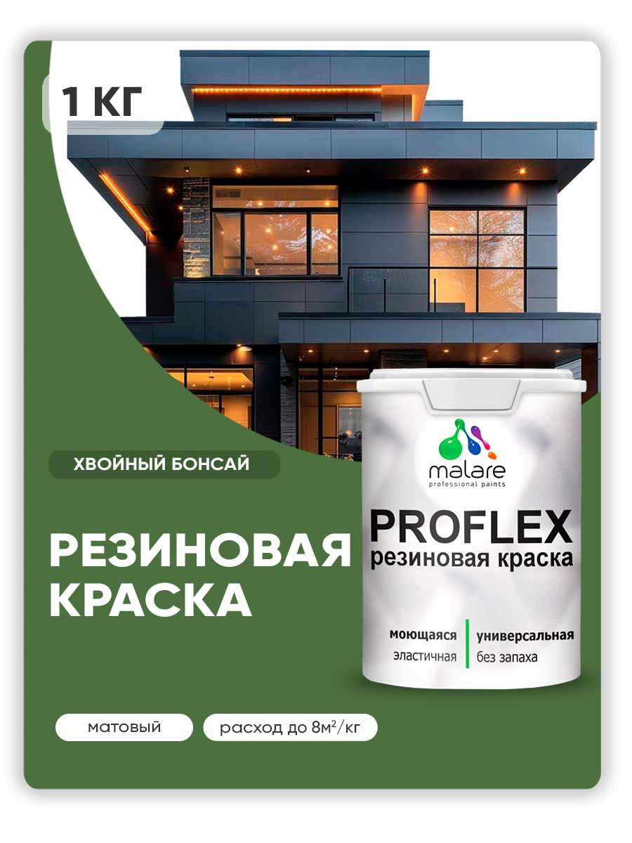 Акриловая универсальная краска Malare PROFLEX