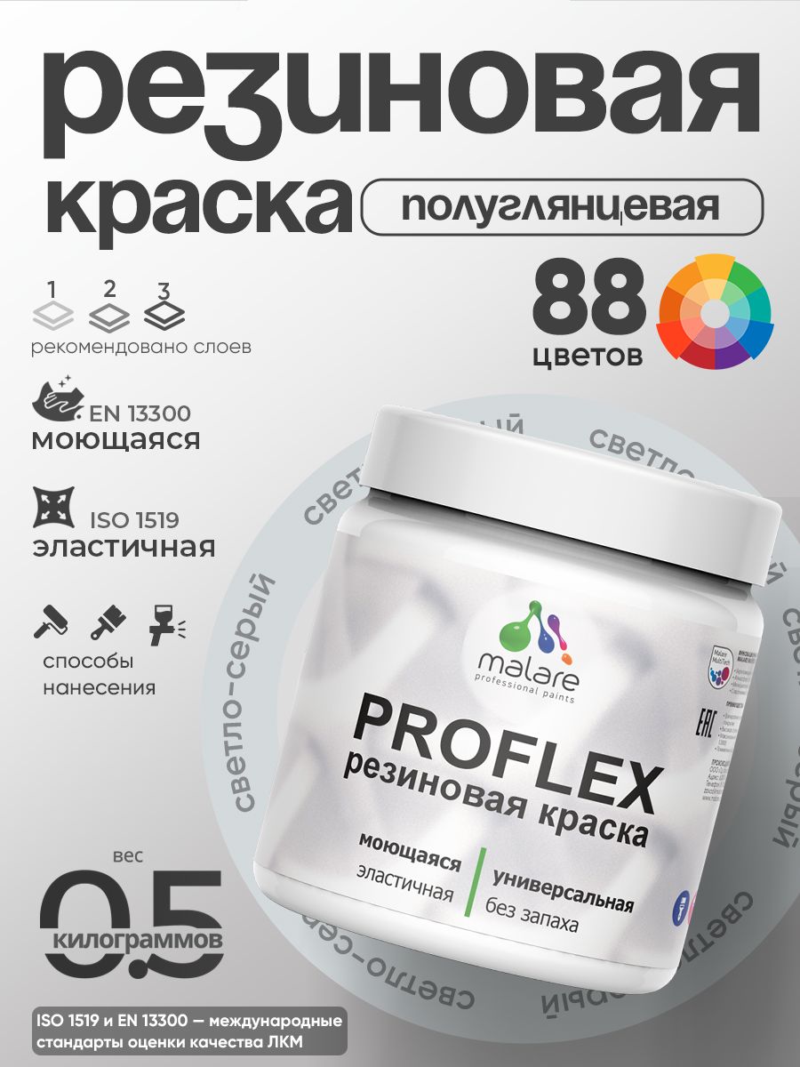 Латексная универсальная краска Malare PROFLEX