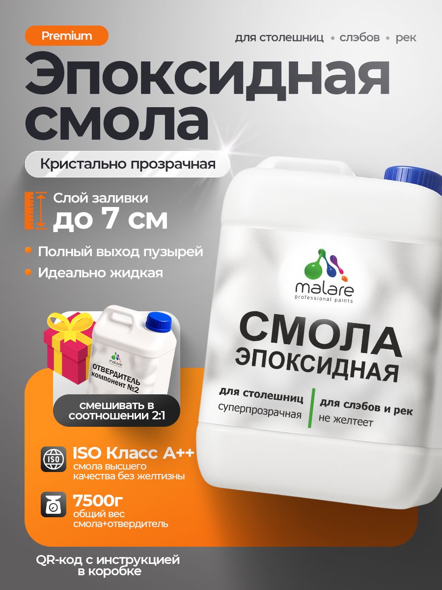 Эпоксидная смола для столешниц Malare
