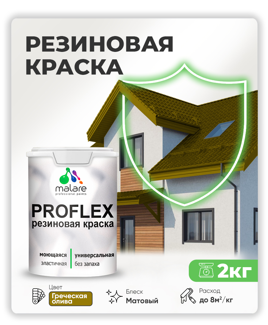 Акриловая универсальная краска Malare PROFLEX