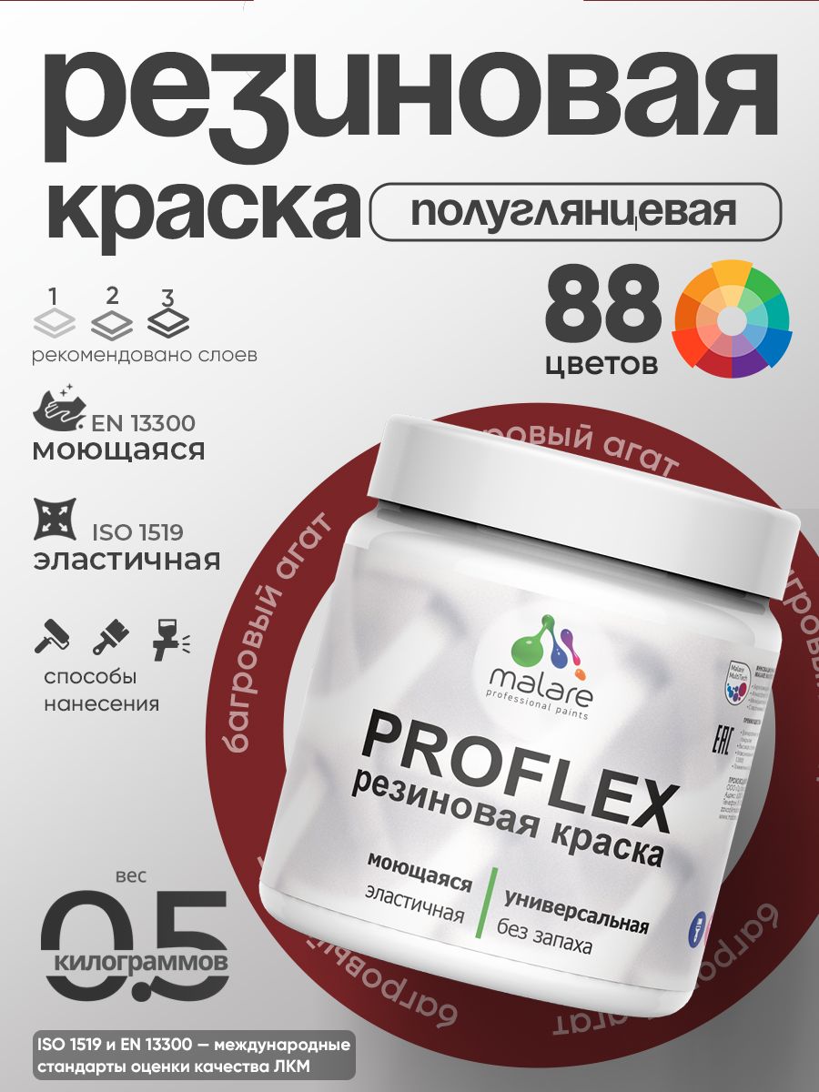 Латексная универсальная краска Malare PROFLEX