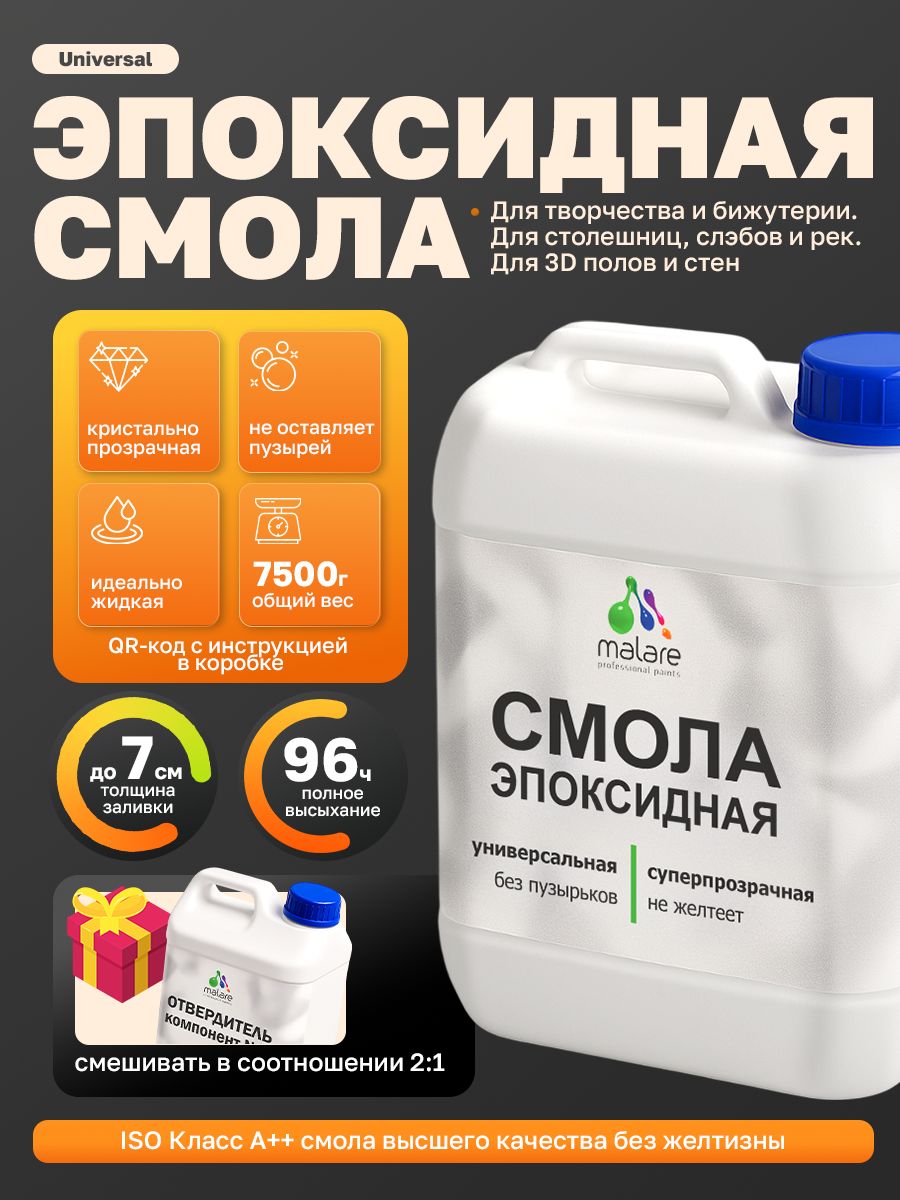 Эпоскидная универсальная смола Malare