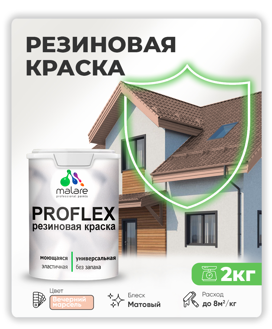 Акриловая универсальная краска Malare PROFLEX